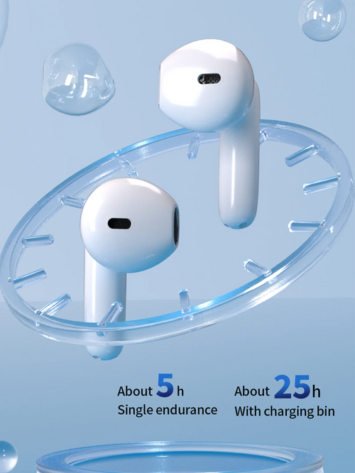 Bluetooth Earbuds with Large Charge Case, LED Power Display, HiFi Sound Quality