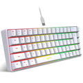 V200 68-Key Gaming Keyboard – Wired USB, RGB Backlight & Compact Design