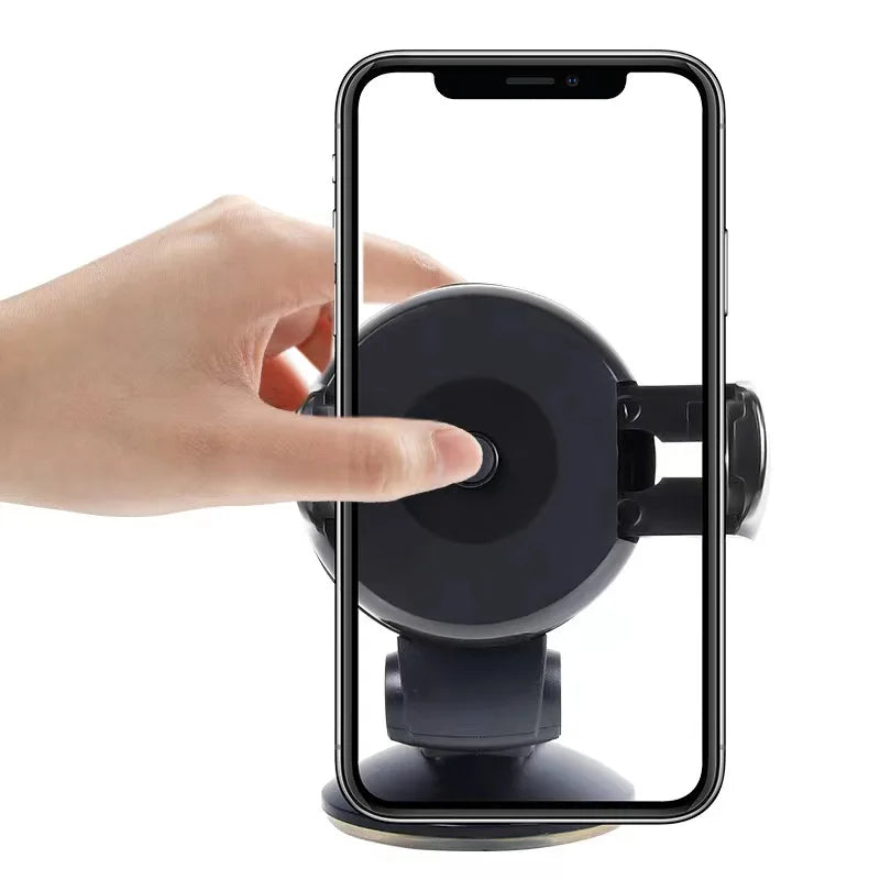 Universal Car Phone Holder – Windshield & Dashboard Suction Mount