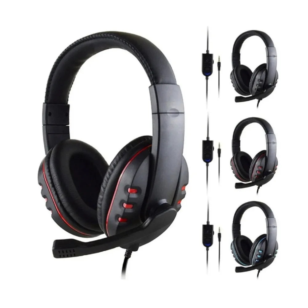 Wired Gaming Headset – 3.5mm In-Ear Earphones with Microphone