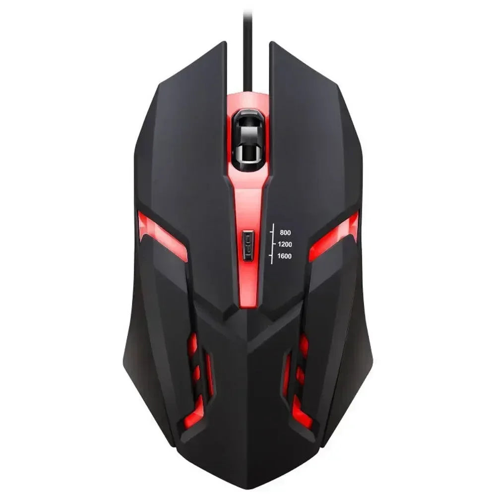 New Latest High-quality Ergonomic Gaming Mouse, Suitable for Desktop and Laptop Computers, 4-button USB RGB Backlit Mouse